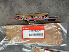 Sticker réservoir Honda Shadow 125 VT125CX 1999 87113‑KGB‑610ZA NEUF