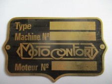 Plaque Bouclier Brass