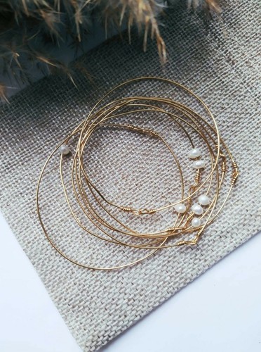 Bracelet semainier joncs - bracelet,