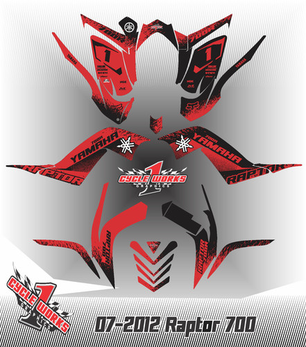 Graphics kit for yamaha - kit,