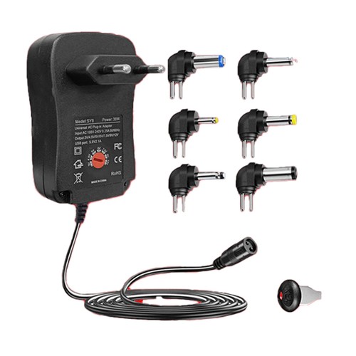 Adaptateur secteur réglable - adaptateur,