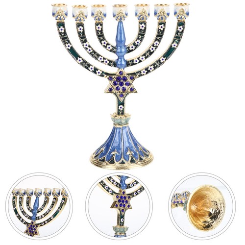 Bougeoir branches hanoukkah - bougeoir,