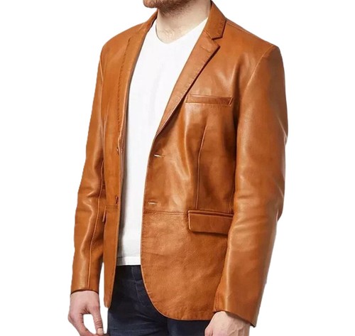 Blazer homme cuir agneau - homme,