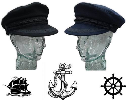 Maritime marin casquette - marin,