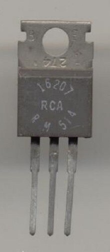 Transistor 16207 rca - transistor,
