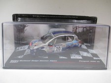 PEUGEOT 206 XS Volant Rallye Neige Hautes Alpes N°20 OGIER IXO ALTAYA au 1/43
