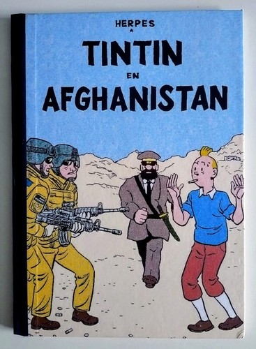 Rare pastiche tintin - tintin,