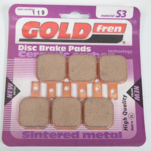 Plaquette frein gold fren - de,