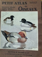 "Petit ATLAS des OISEAUX" Fascicule IV (1941) Ed; N. BOUBEE & Cie
