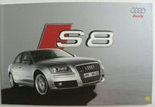 Brochure AUDI S8 de 04 / 2001