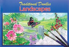 Paysage & Animals Coloriage Peinture Croquis Livre Older Enfants & Adultes 3070