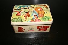 Boîte tole publicitaire collection vintage café Malongo décor" livre de la jungl