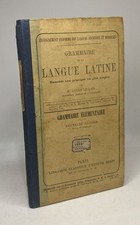 Grammaire langue latine - la,