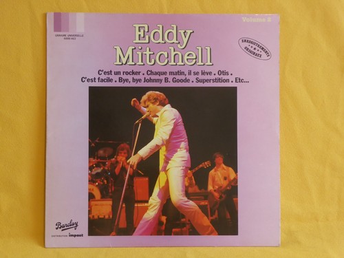 33t eddy mitchell volume - lp,