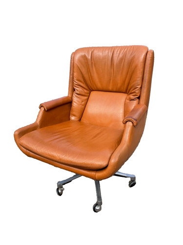 Fauteuil vintage skaï - fauteuil,