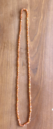Collier sautoir ambre à - sautoir, en
