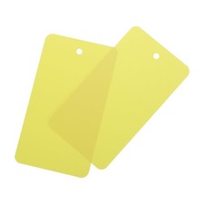 Étiquettes d'Expédition en Plastique avec Trou d'Oeillet Étanche Pure pour Ét...