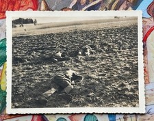 PHOTO WW2 21 SOLDATS RUSSES TOMBÉS AU COMBATS ATTAQUE ALLEMANDS WEHRMACHT 8X12CM