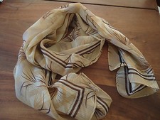 FOULARD  BEIGE PAILLOTTE  -