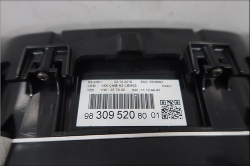 Compteur citroen berlingo m - citroen,