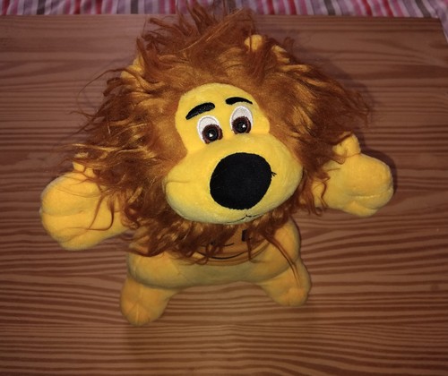 Peluche lion lcl maillot jaune - lion,