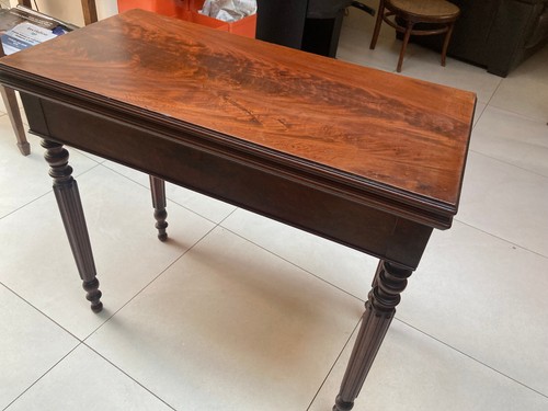 Table jeu louis philippe - table,