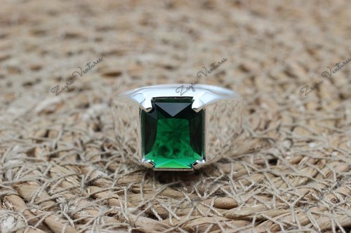 Bague solitaire homme argent - solitaire,