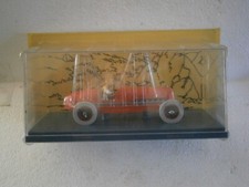 VOITURE MINIATURE TINTIN "LE BOLIDE ROUGE" HACHETTE COLLECTIONS  1/24 - 1.24eme