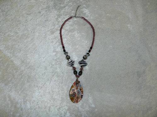 Grand collier verre - grand,