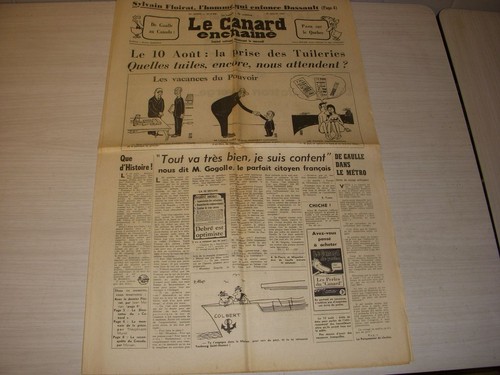Canard enchaine 2439 - canard,