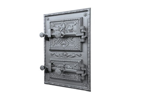 Porte four fonte - de, pour
