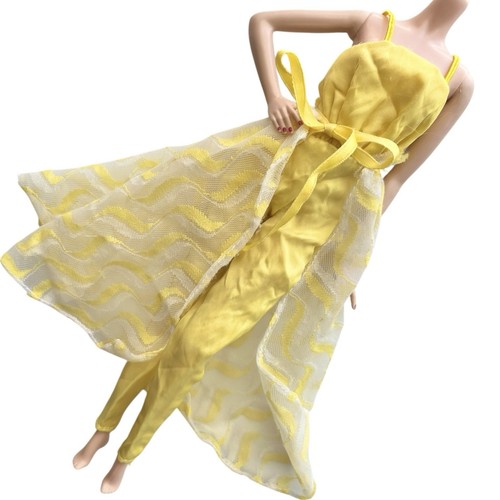 Barbie jumpsuit skirt - barbie, yellow