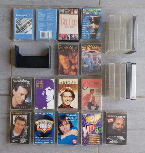 Lot cassettes audio 10 - cassettes,