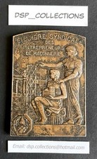 👀 RARE MEDAILLE PLAQUE