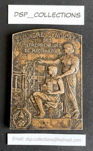 Rare medaille plaque - medaille,
