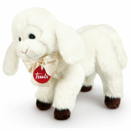 Peluche trudi agneau perla - trudi, l'agneau