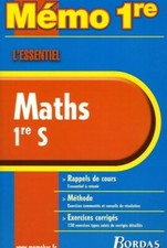 Memo essentiel maths 1ere s nc