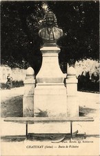 CPA Chatenay Buste de Voltaire (1314716)