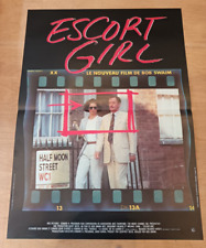 AFFICHE CINEMA ESCORT GIRL
