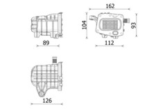 MAHLE AGR refroidisseur