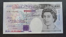BANK of ENGLAND 20 pounds 1993