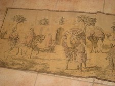 Tapis Tapisserie Tenture 140 x 58 cm Afrique