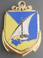 Insigne émail BCS 6 DJIBOUTI Forces Françaises VINTAGE TDM ORIGINAL BADGE