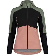 Maloja Nesham. Nordique Hybrid Softshell Veste Femme Veste Vert/Rose Neuf