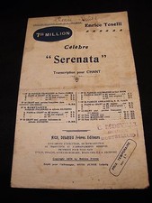 "Partition Serenata Enrico