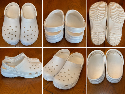 New bag white foam - white, clogs