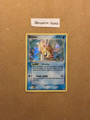 Carte pokemon barpau 106 - barpau, 49/106