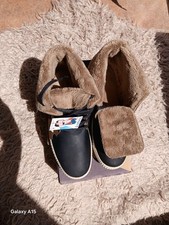 Bottes Victoria cuir noir