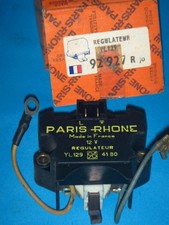 Régulateur Paris-Rhône YL 129 ( 92927 ) pour alternateur  A12 R 36  Citroën Visa