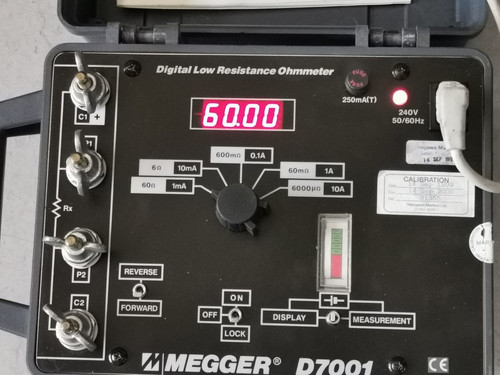 Ohmètre numérique basse